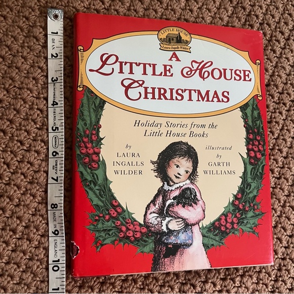 A Little House Christmas Hardcover Book by Laura Ingalls Wilder - Picture 3 of 8